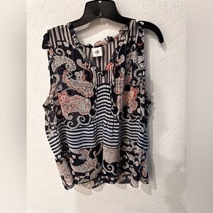 Floral Cabi blouse